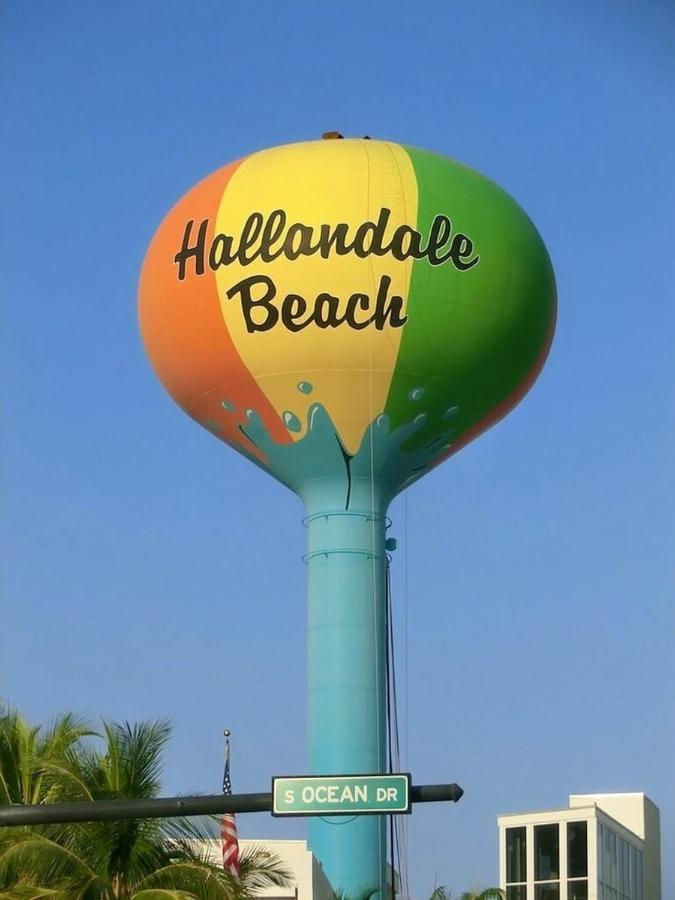 Hallandale Gulfstream Pool Walk To The Beach Apartment ฮาลลันเดลบีช ภายนอก รูปภาพ